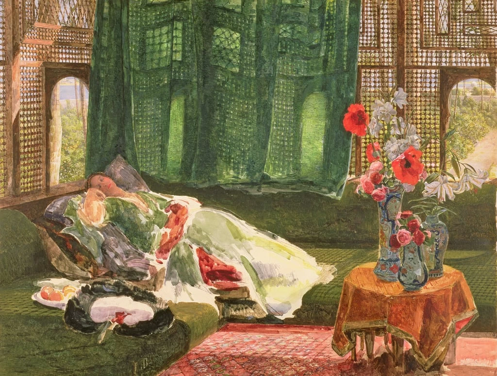 La siesta - Fitzwilliam Museum, University of Cambridge